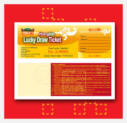 Lucky Draw Tickets by WingzUp Studios